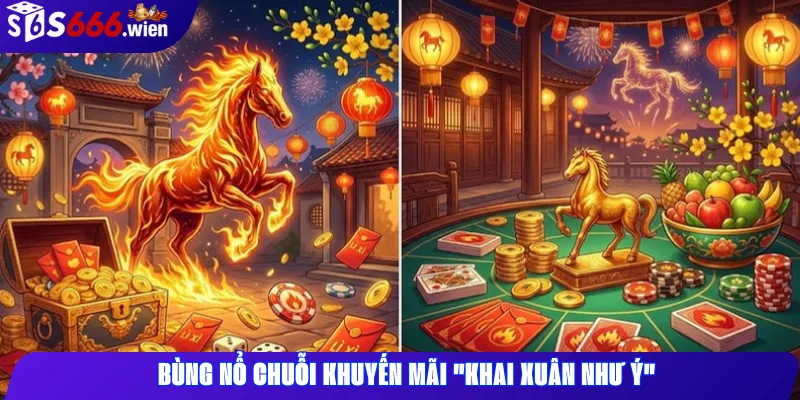 Bùng nổ chuỗi khuyến mãi "Khai Xuân Như Ý"